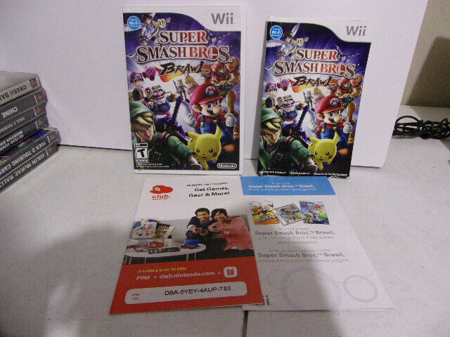 Super Smash Bros Brawl Nintendo Wii complet FR