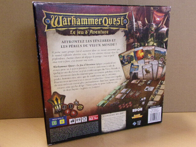 Warhammer Quest - Le Jeu d'Aventure COMPLET