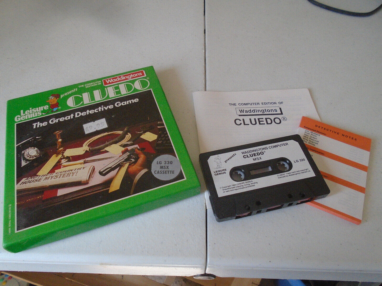 cluedo pour MSX 