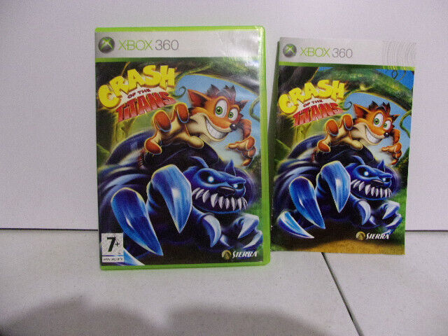 Crash of the Titans complet sur XBOX 360 FR