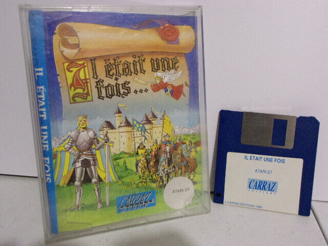 JEU ATARI ST IL ETAIT UNE FOIS RARE