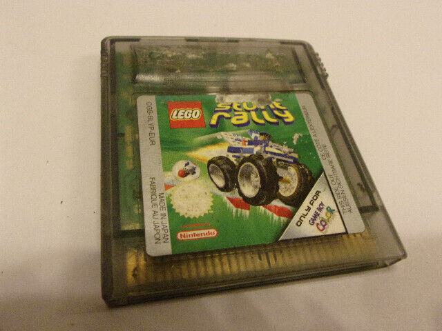 Jeu lego stunt rally Game Boy GB Gameboy 