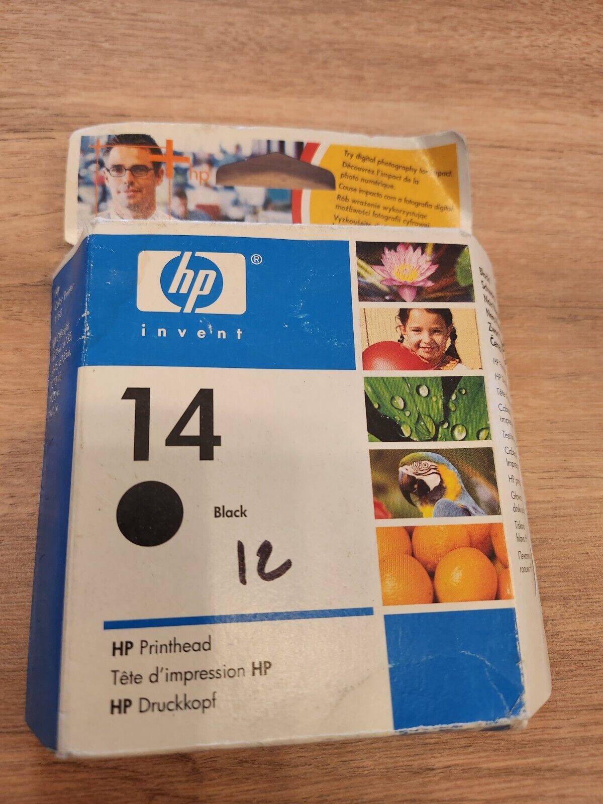 HP C4920AE HP 14 Tête Original Noir Officejet D125XI/D135/D145/D155XI / 7110