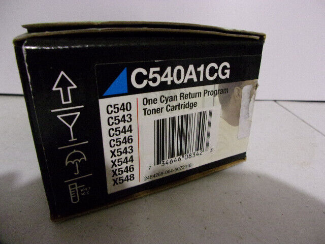 C540A1CG Lexmark C540N Cartouche de toner Cyan