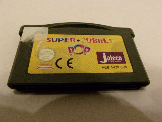 GAME BOY ADVANCE -  Super bubble pop GBA