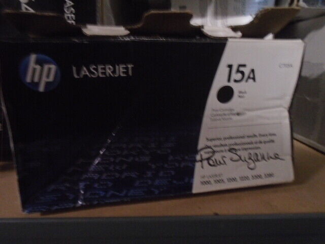 TONER HP ORIGINAL BOX - 15A TONER NOIR (BOITE NOIRE)