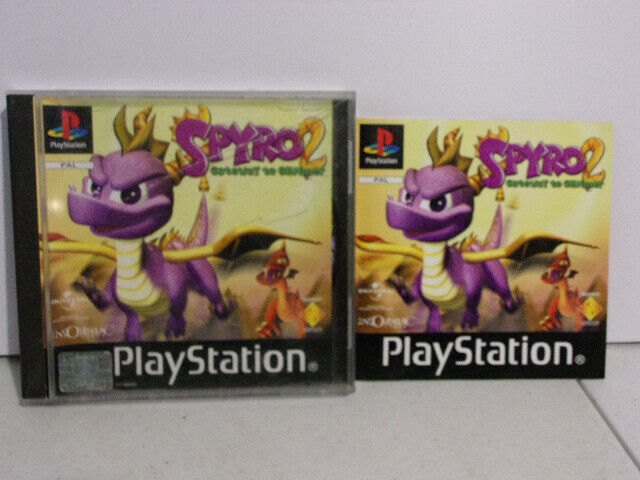 Spyro 2 Gateway to Glimmer Sony Playstation 1 PS1 - Complet - PAL Excellent Etat