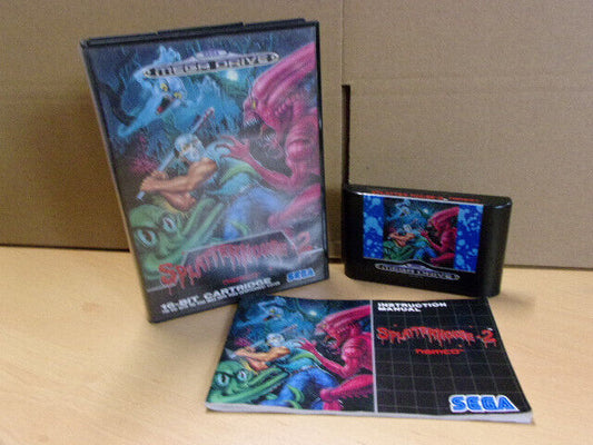 SPLATTERHOUSE 2 PAL FR MEGADRIVE COMPLET