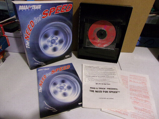 The Need for Speed PC Big Box version FR 1995 TBE