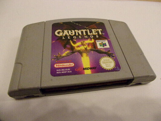 Nintendo 64 GAUNTLET LEGENDS EUR PAL Europe cartridge N64