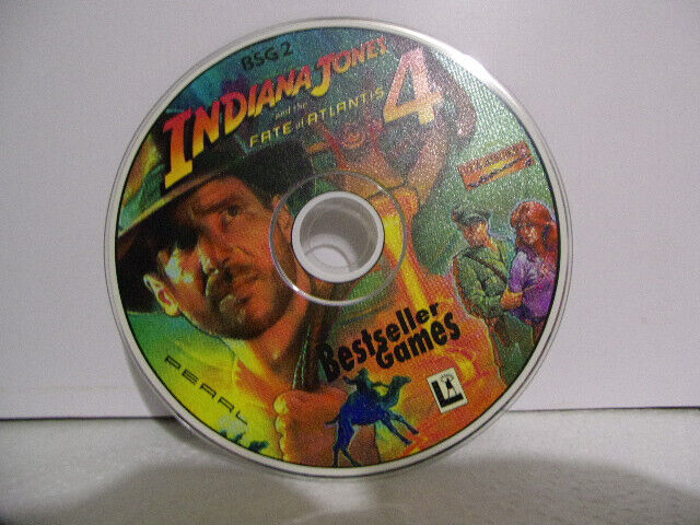 Indiana Jones and the fate of Atlantis - PC - CD