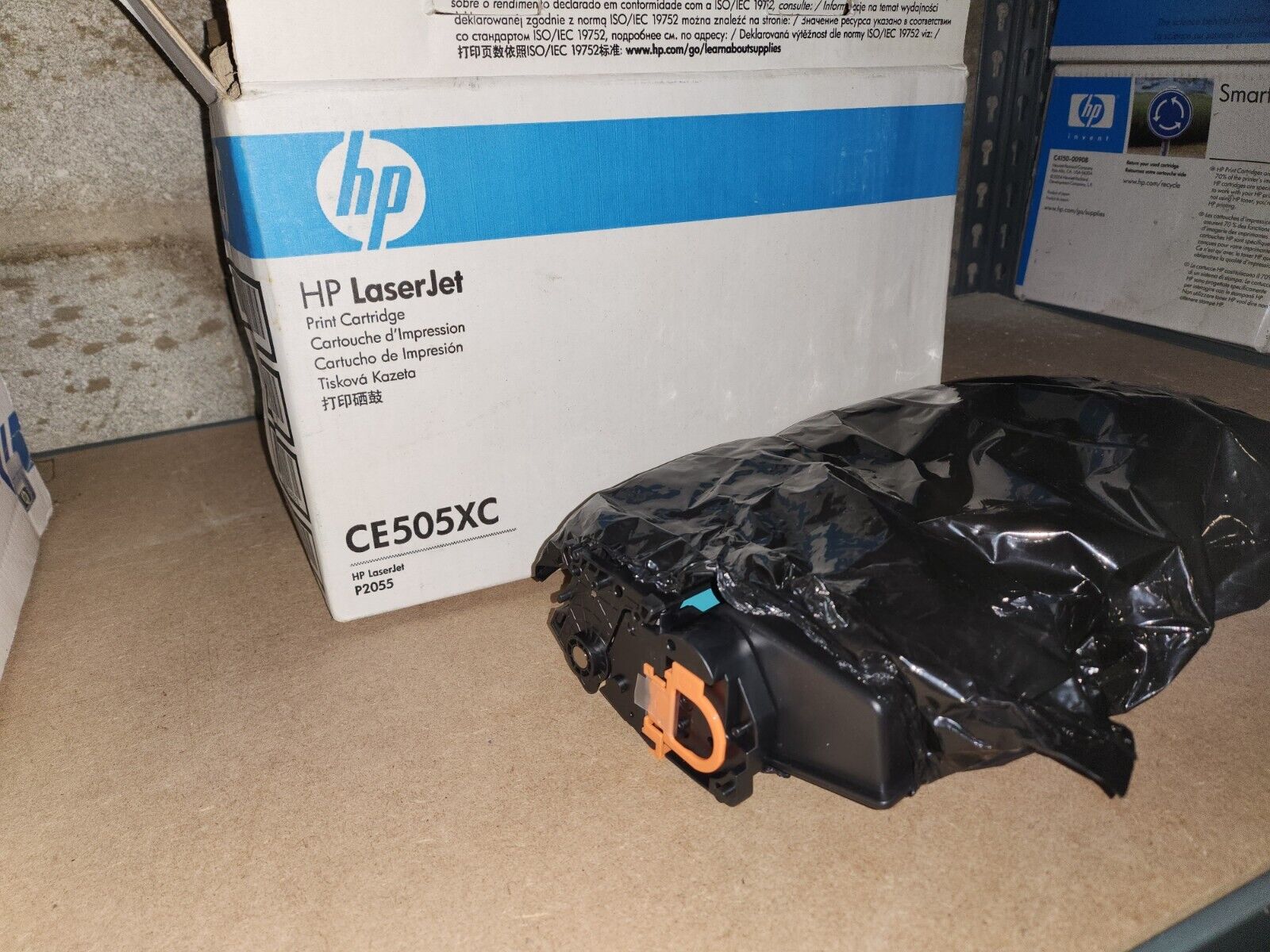 TONER noir original HP 05X  CE505XC neuf