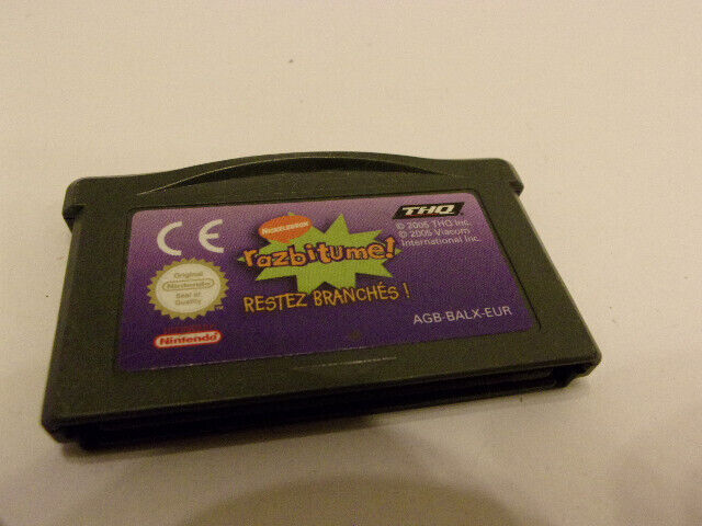 Razbitume Restez Branchés sur Gameboy Advance GBA EUR