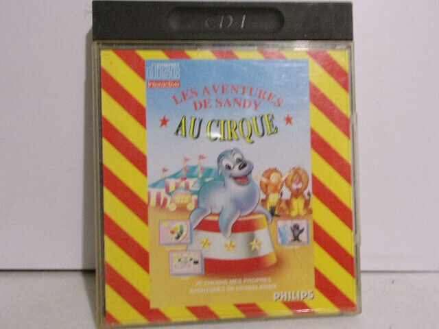 Jeu Pour Philips CD-I CDI Les Aventures De Sandy Au Cirque Complet