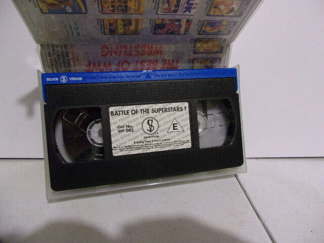 Cassette Vidéo Battle of the Superstars 1992 VHS en anglais catch WWF