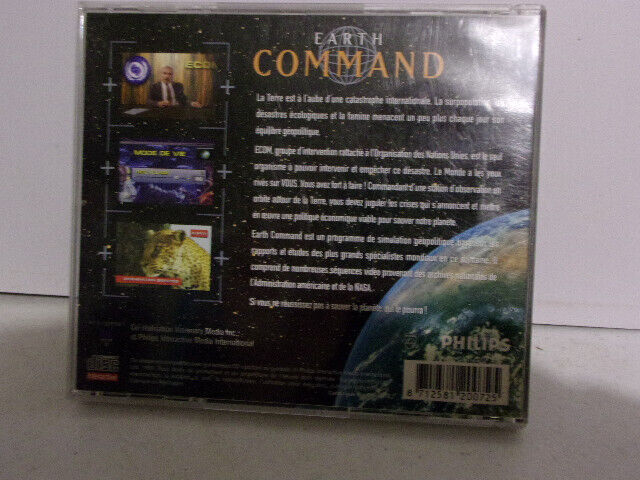 Jeu Earth Command Philips CDI