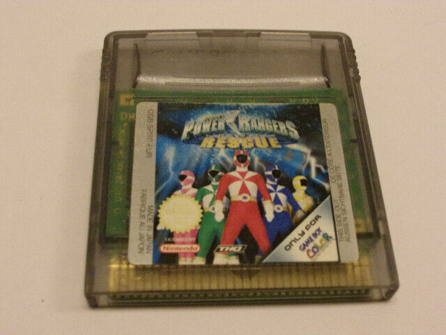 Power Rangers " Lightspeed Rescue" - Nintendo Gameboy Color - EUR