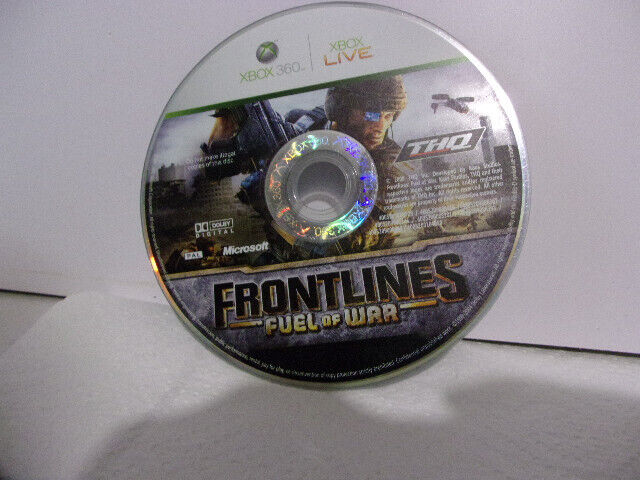 Jeu Xbox 360 Frontlines Fuel of War cd seul