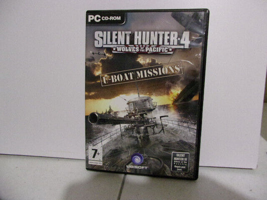 Silent Hunter 4 Wolves of the Pacific u boat missions PC DVD-ROM