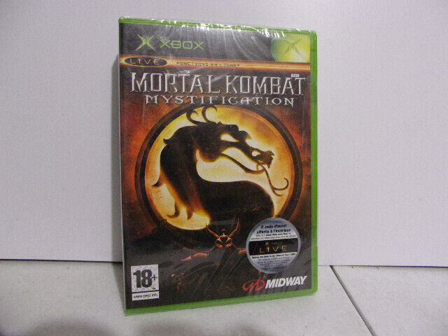 XBOX Mortal Kombat Mystification PAL FR NEUF SOUS BLISTER RARE