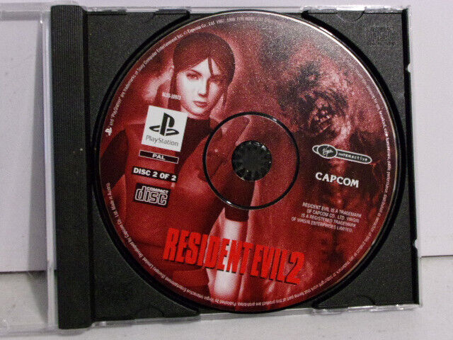 Resident evil 2 , cd disc 2 sur 2 , sony playstation 1 (Pal Fr )