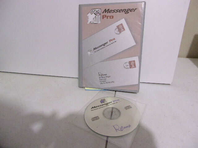 Messenger Pro 6 Acorn RISC OS by RComp Instructions & CD ROM.