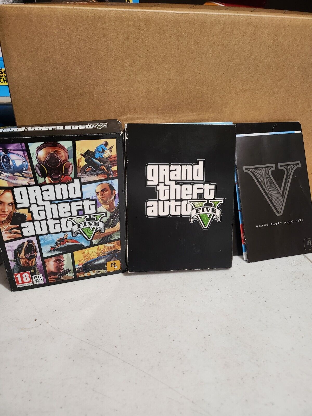 Jeu game PC GTA 5 coffret collector  clé 🔑 d'activation Déjà Utilisée