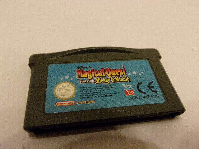 GAMEBOY ADVANCE GBA JEU MAGICAL QUEST STARRING MICKEY & MINNIE