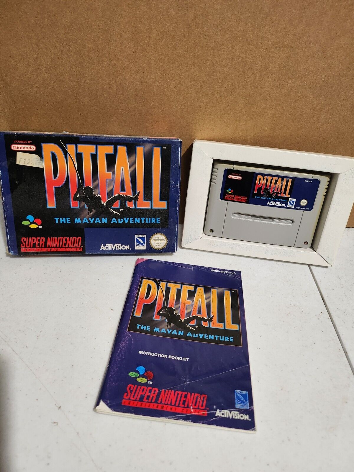 Pour Super Nintendo Snes - Pitfall Complet PAL Eur