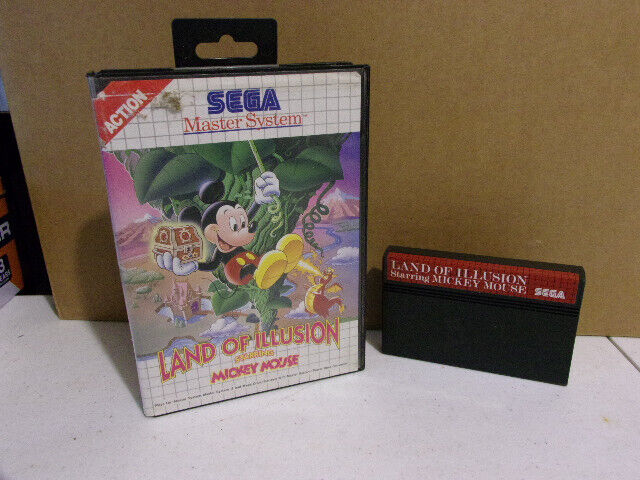 land of illusion mickey mouse sega master system en boite sans notice PAL EUR FR