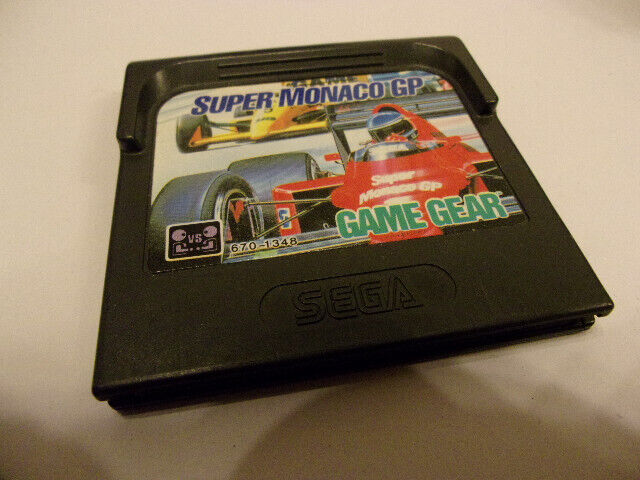 SUPER MONACO GP  SEGA GAME GEAR PAL