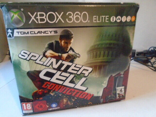 Console Microsoft XBOX 360 elite splinter cell conviction 120 giga