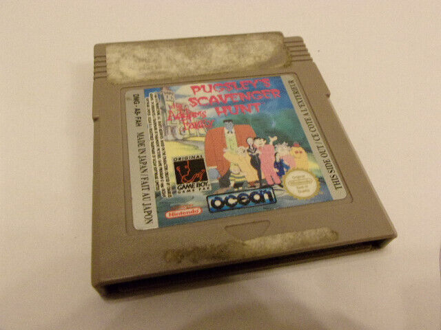 The Addams Family Pugsley’s Scavenger Hunt sur Gameboy