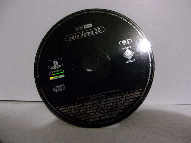 *CD Seul* - Euro Démo 35 - PlayStation 1 PS1 - PAL - FRA