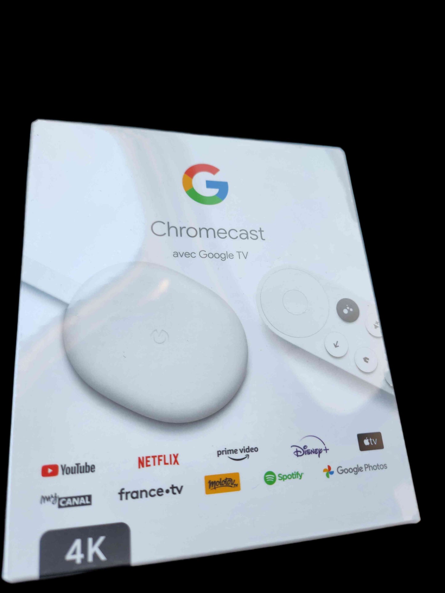 Chromecast Avec Google TV Media Streaming 4K HDR - NEUF & ORIGINAL