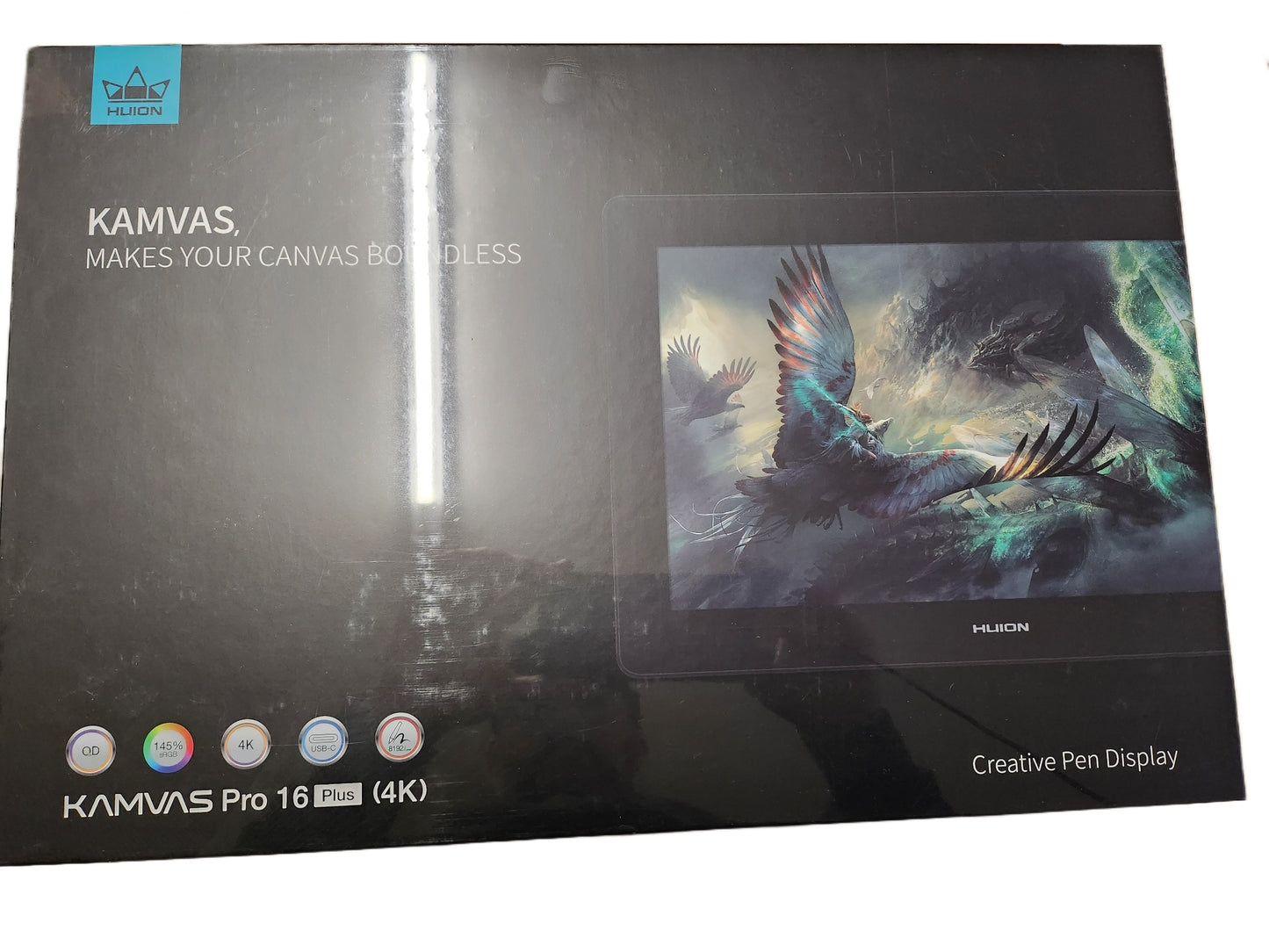 HUION Kamvas Pro 16 Plus 4K Neuf New sealed Tablette Dessin