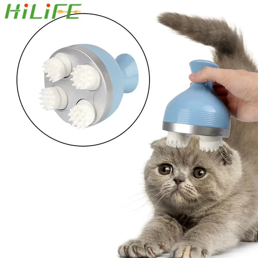 Relieve Stress For Scalp Body Shoulder Neck Electric Head Massager Health Care Pet Cat Dog Massage Rechargeable Multifunctional