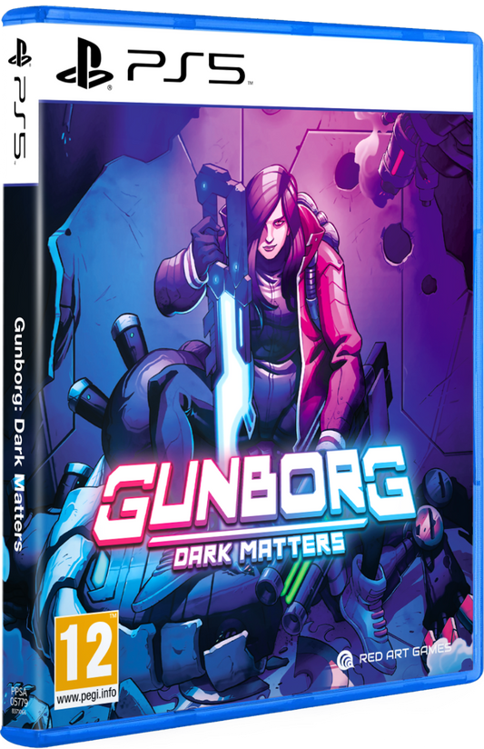 Gunborg Dark Matters (1500Ex) Jeu PS5 EU Game in EN-FR-DE-ES-IT Red Art Games Neuf Sous blister Sealed