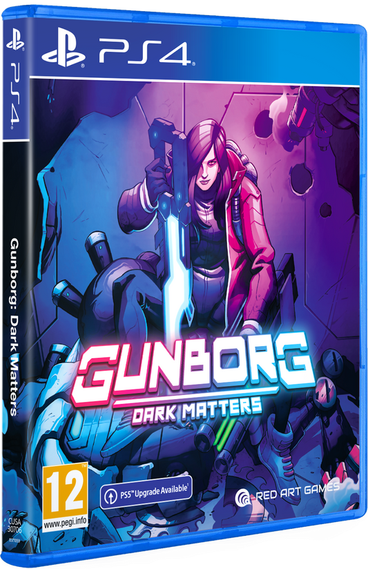 Gunborg Dark Matters (1500Ex) Jeu PS4 EU Game in EN-FR-DE-ES-IT Red Art Games Neuf Sous blister Sealed